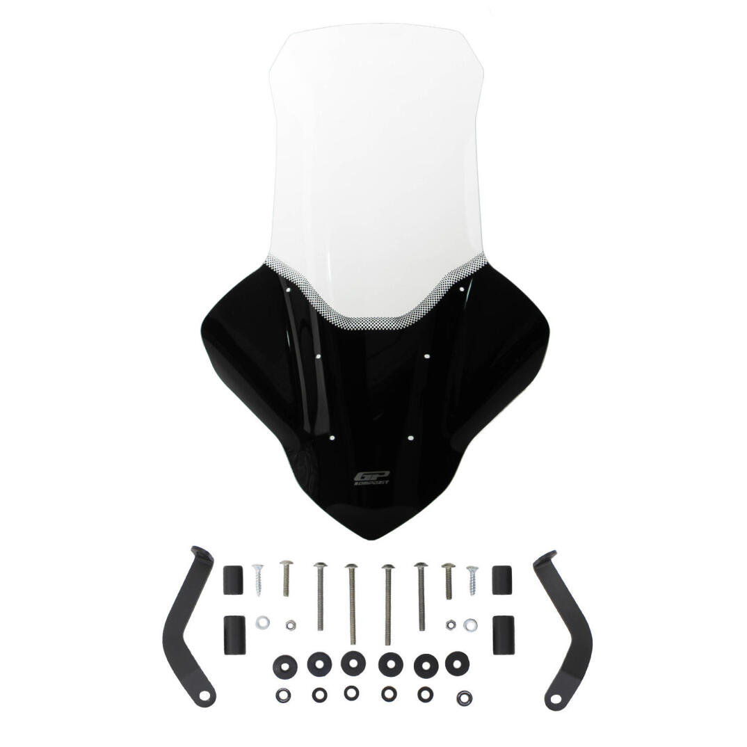 GP Kompozit Yamaha NMAX 125 / 155 2021-2024 Uyumlu Elcikli Uzun Tur Camı Şeffaf - 7