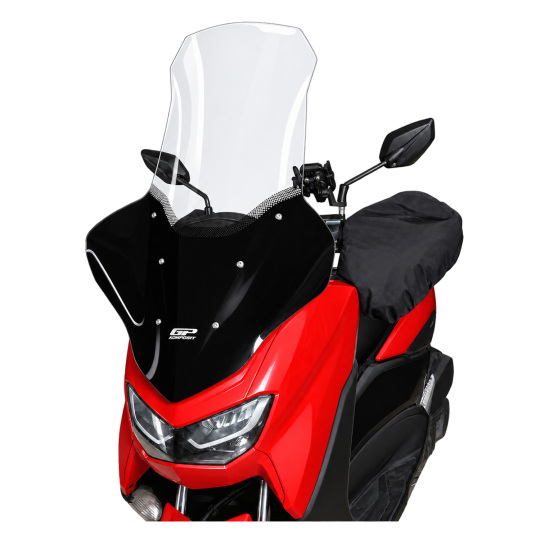 GP Kompozit Yamaha NMAX 125 / 155 2021-2024 Uyumlu Elcikli Uzun Tur Camı Şeffaf - 3
