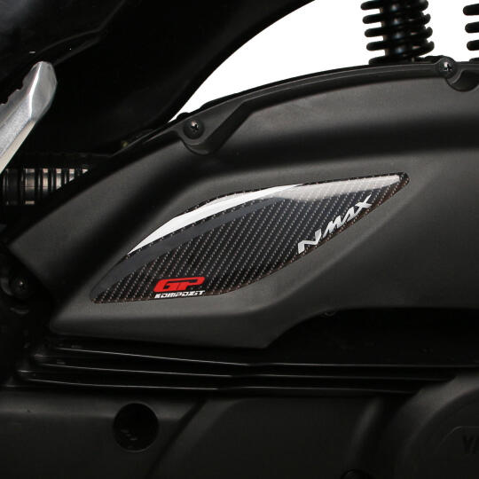 GP Kompozit Yamaha NMAX 125 / 155 2021-2024 Uyumlu Filtre Koruma Pad Kırmızı (1)