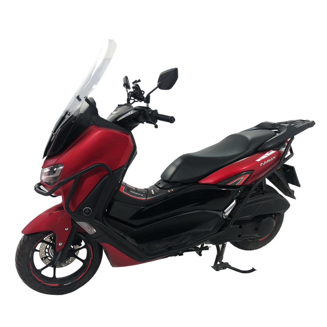 GP Kompozit Yamaha NMAX 125 / 155 2021-2024 Uyumlu Motor Koruma Demiri Siyah - 4