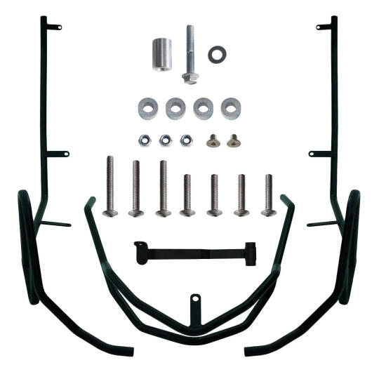 GP Kompozit Yamaha NMAX 125 / 155 2021-2024 Uyumlu Motor Koruma Demiri Siyah - 7