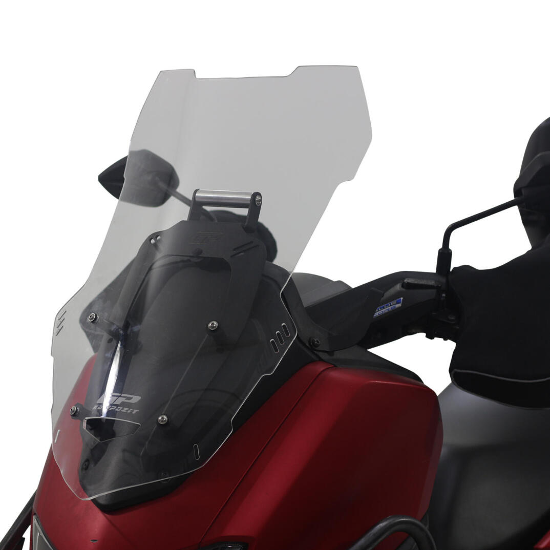 GP Kompozit Yamaha NMAX 125 / 155 2021-2024 Uyumlu Ön Cam Füme - 3