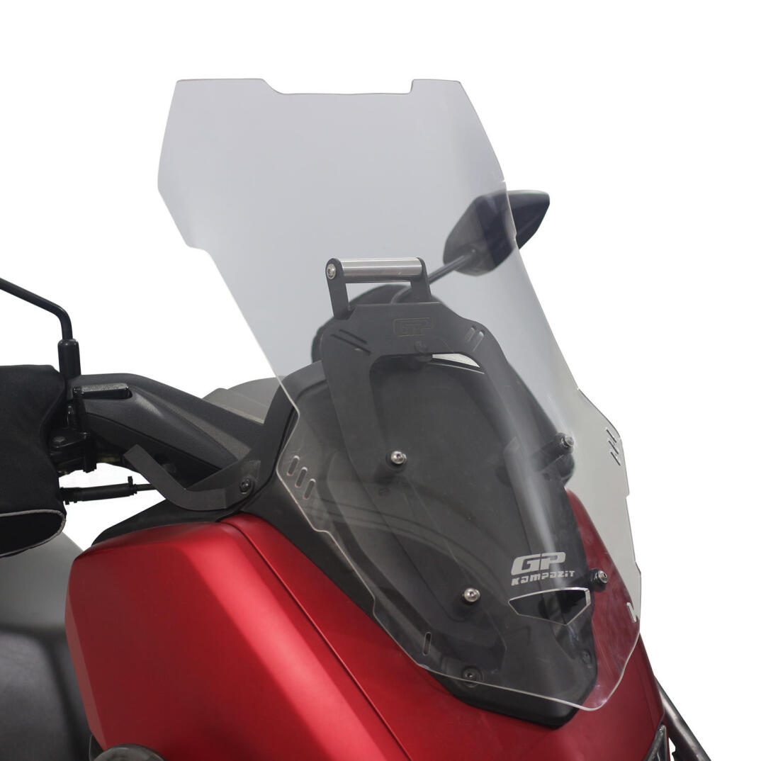 GP Kompozit Yamaha NMAX 125 / 155 2021-2024 Uyumlu Ön Cam Füme - 4