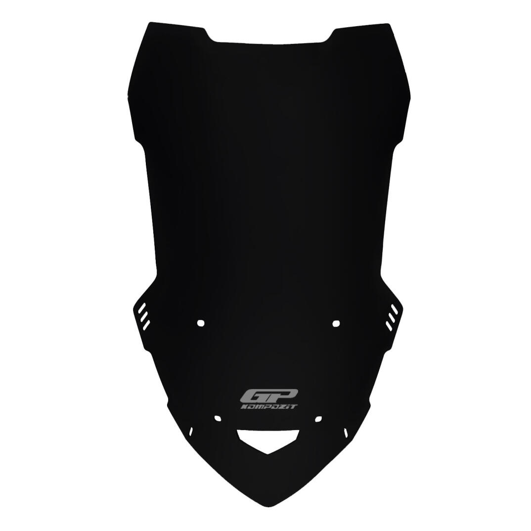 GP Kompozit Yamaha NMAX 125 / 155 2021-2024 Uyumlu Ön Cam Siyah - 1