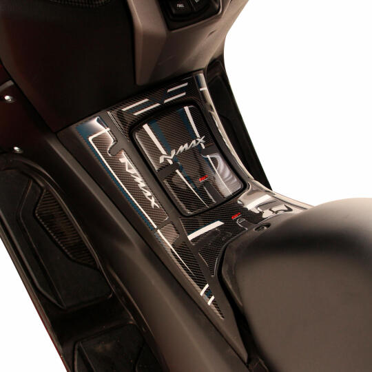 GP Kompozit Yamaha NMAX 125 / 155 2021-2024 Uyumlu Tank Pad Seti Kırmızı - 6