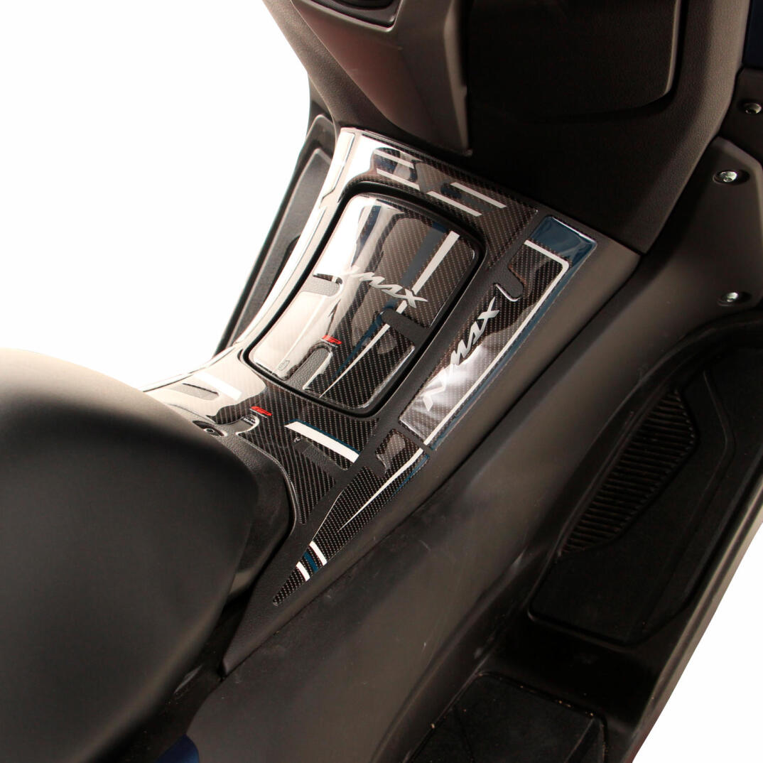 GP Kompozit Yamaha NMAX 125 / 155 2021-2024 Uyumlu Tank Pad Seti Mavi - 4