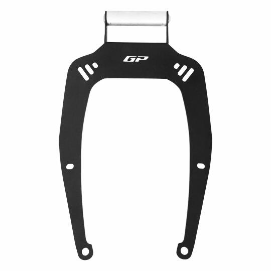 GP Kompozit Yamaha NMAX 125 / 155 2021-2024 Uyumlu Telefon / Navigasyon Tutucu Siyah