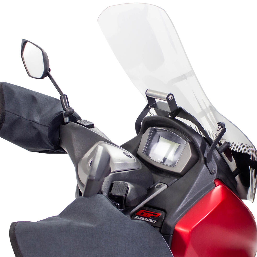 GP Kompozit Yamaha NMAX 125 / 155 2021-2024 Uyumlu Telefon / Navigasyon Tutucu Siyah - 3