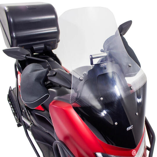 GP Kompozit Yamaha NMAX 125 / 155 2021-2024 Uyumlu Telefon / Navigasyon Tutucu Siyah - 4