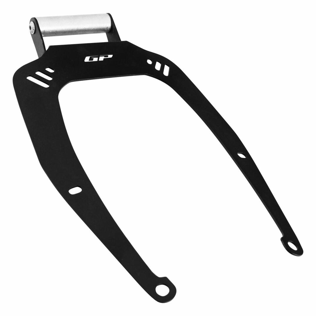 GP Kompozit Yamaha NMAX 125 / 155 2021-2024 Uyumlu Telefon / Navigasyon Tutucu Siyah - 6