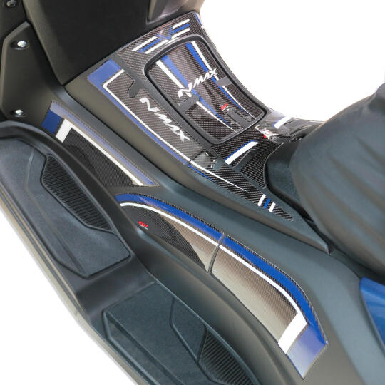 GP Kompozit Yamaha NMAX 125 / 155 2021-2024 Uyumlu Yan Pad Kırmızı - 4