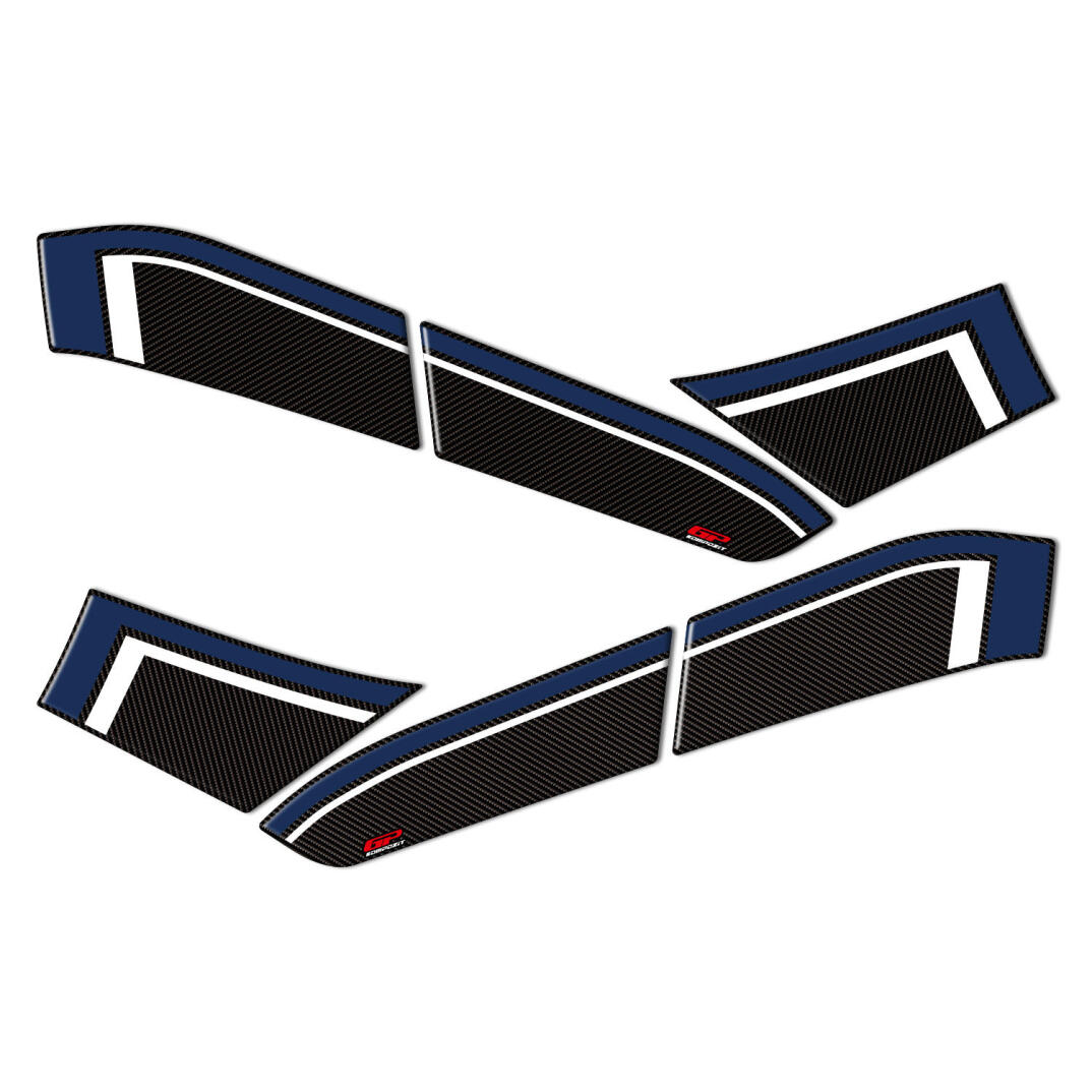 GP Kompozit Yamaha NMAX 125 / 155 2021-2024 Uyumlu Yan Pad Mavi - 1
