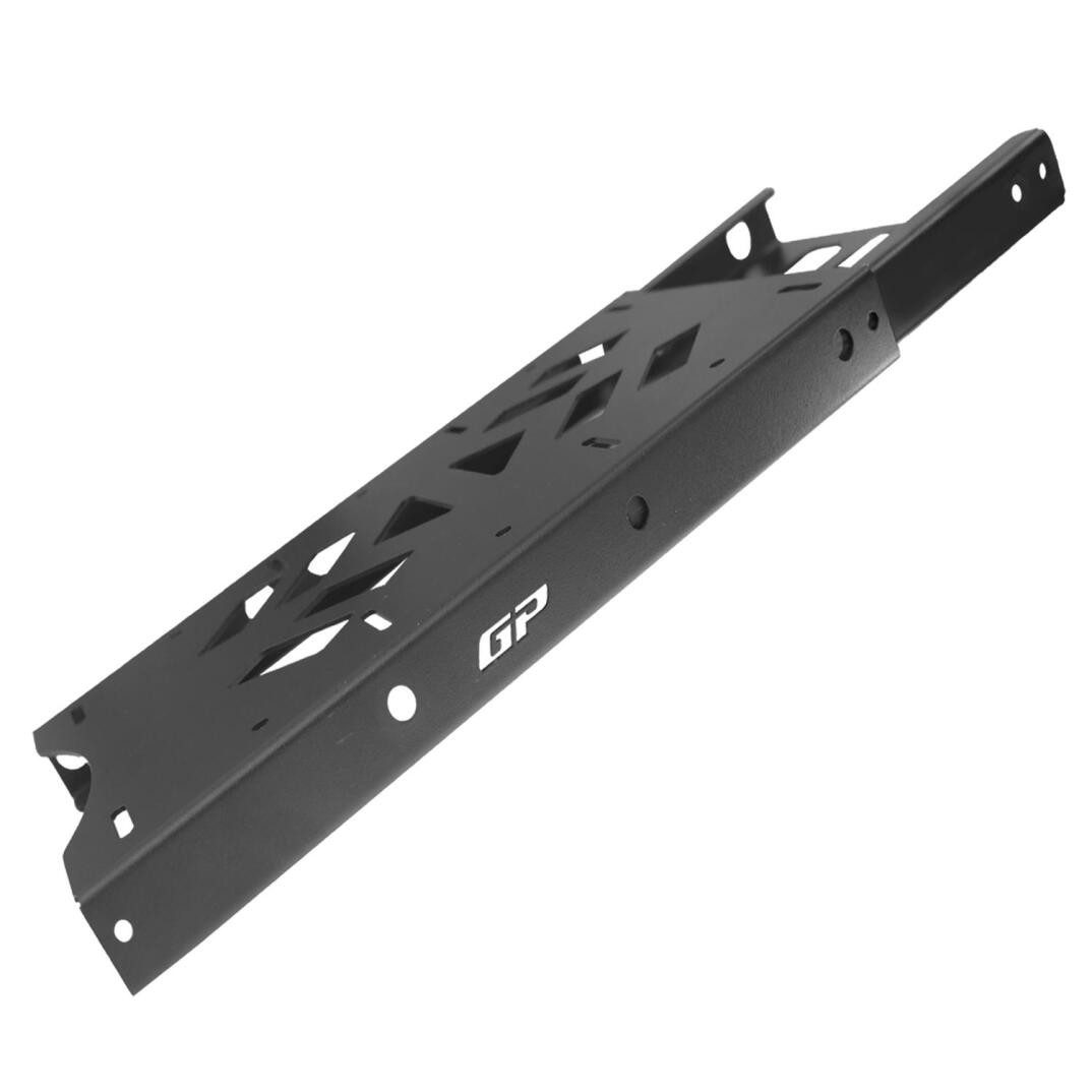 GP Kompozit Yamaha NMAX 125 / 155 2021-2026 Uyumlu Pratik Tak-Çıkar Kızaklı Arka Çanta Demiri Siyah - 5