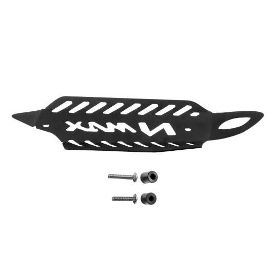 GP Kompozit Yamaha NMAX 125 / 155 2021-2026 Uyumlu Spor Egzoz Koruma Kapağı Siyah - 6