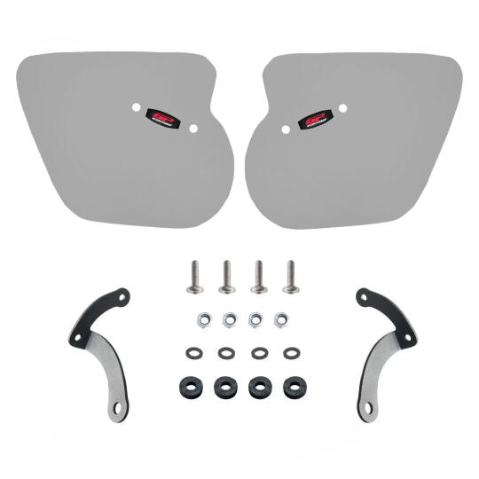 GP Kompozit Yamaha NMAX 125 / 155 2023-2024 Uyumlu Elcik Koruma Füme - 4