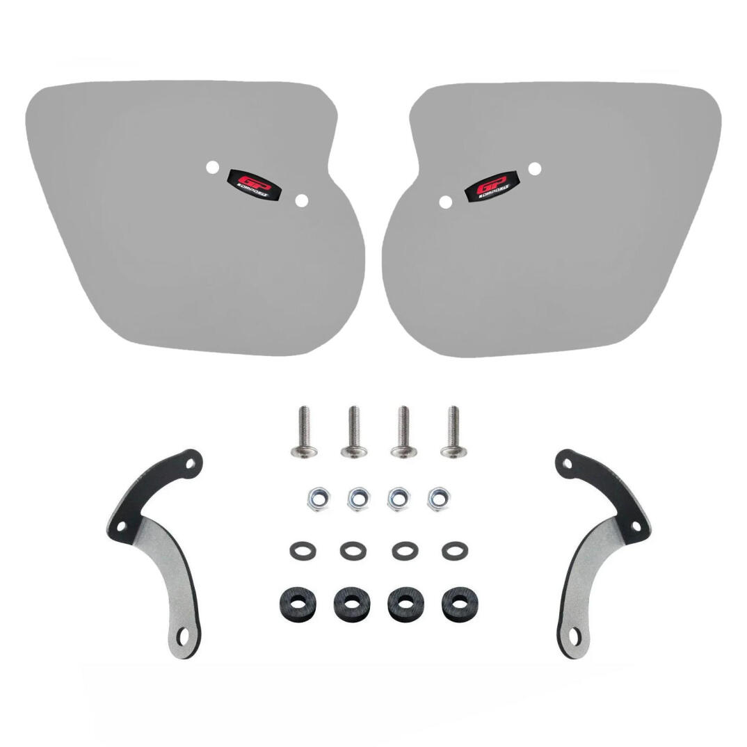 GP Kompozit Yamaha NMAX 125 / 155 2023-2024 Uyumlu Elcik Koruma Füme - 4