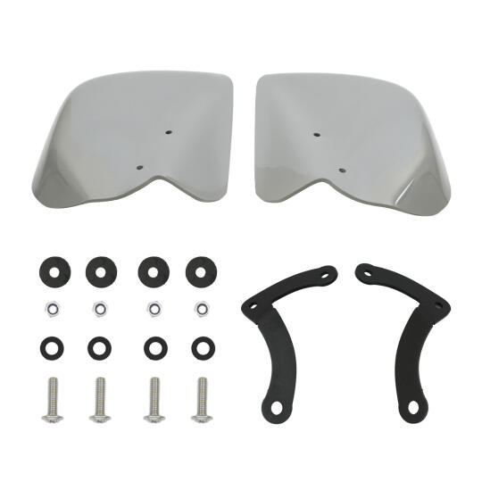 GP Kompozit Yamaha NMAX 125 / 155 2023-2024 Uyumlu Elcik Koruma Gri - 3