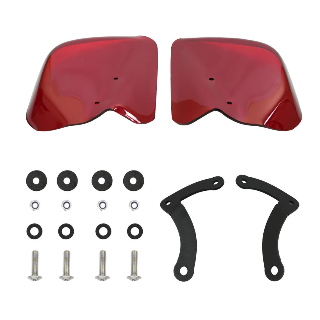 GP Kompozit Yamaha NMAX 125 / 155 2023-2024 Uyumlu Elcik Koruma Kırmızı - 3