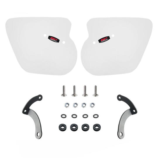 GP Kompozit Yamaha NMAX 125 / 155 2023-2024 Uyumlu Elcik Koruma Şeffaf - 4