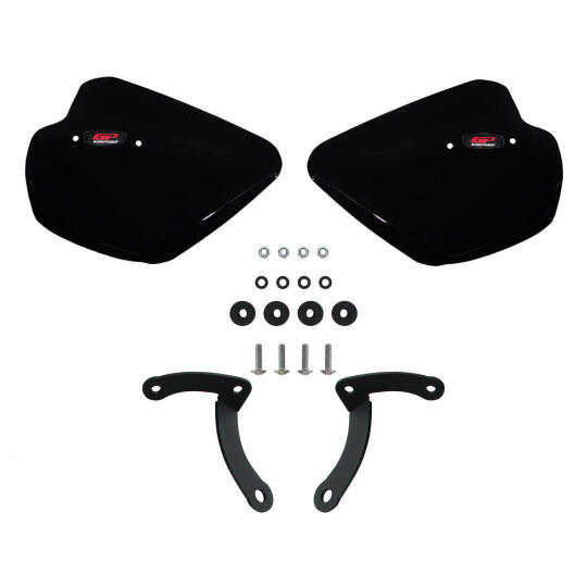 GP Kompozit Yamaha NMAX 125 / 155 2023-2024 Uyumlu Elcik Koruma Siyah - 3