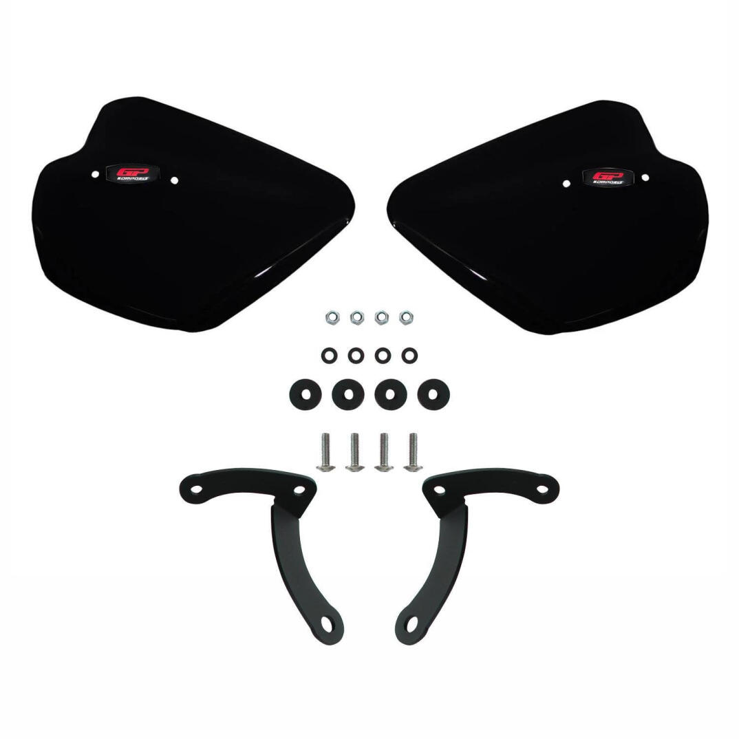 GP Kompozit Yamaha NMAX 125 / 155 2023-2024 Uyumlu Elcik Koruma Siyah - 3