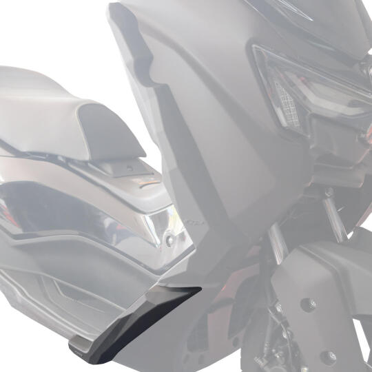 GP Kompozit Yamaha NMAX 125 / 155 2025-2026 Uyumlu Alt Bacak Koruma Siyah - 5