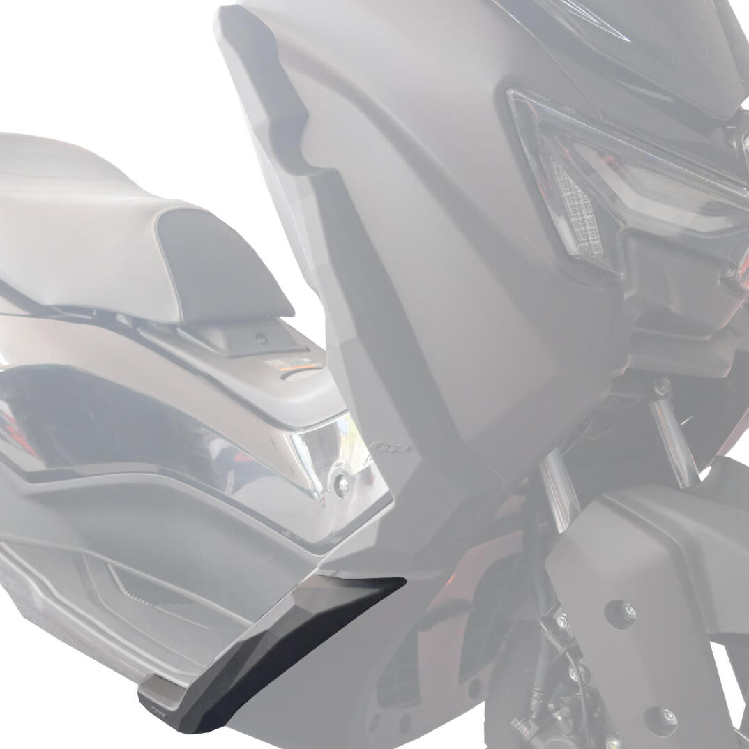 GP Kompozit Yamaha NMAX 125 / 155 2025-2026 Uyumlu Alt Bacak Koruma Siyah - 5