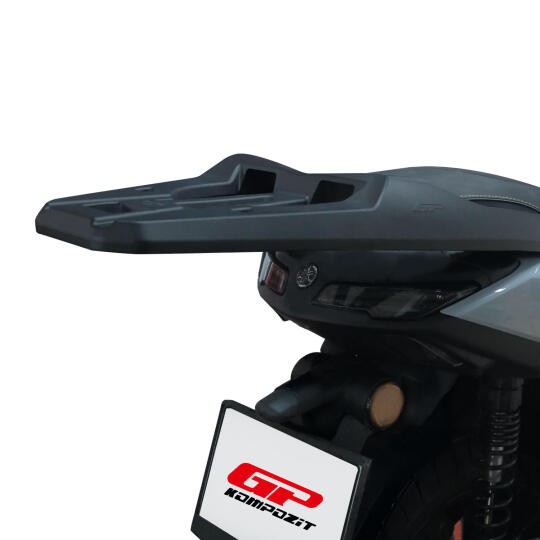 GP Kompozit Yamaha NMAX 125 / 155 2025-2026 Uyumlu Arka Çanta Demiri Siyah - 3