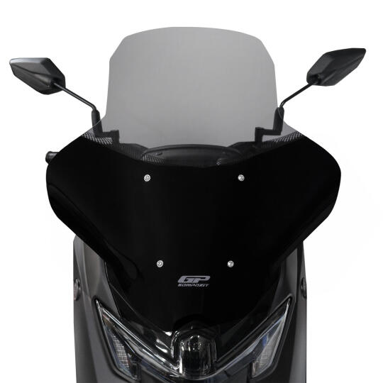 GP Kompozit Yamaha NMAX 125 / 155 2025-2026 Uyumlu Baskılı Ön Cam Füme (1)