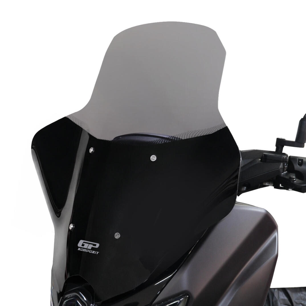 GP Kompozit Yamaha NMAX 125 / 155 2025-2026 Uyumlu Baskılı Ön Cam Füme - 3