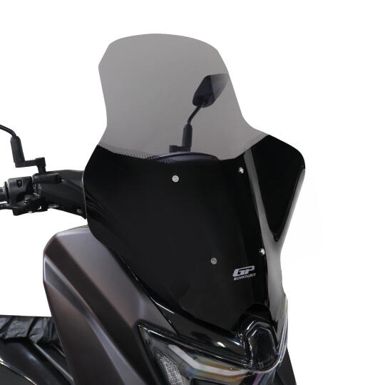 GP Kompozit Yamaha NMAX 125 / 155 2025-2026 Uyumlu Baskılı Ön Cam Füme - 4