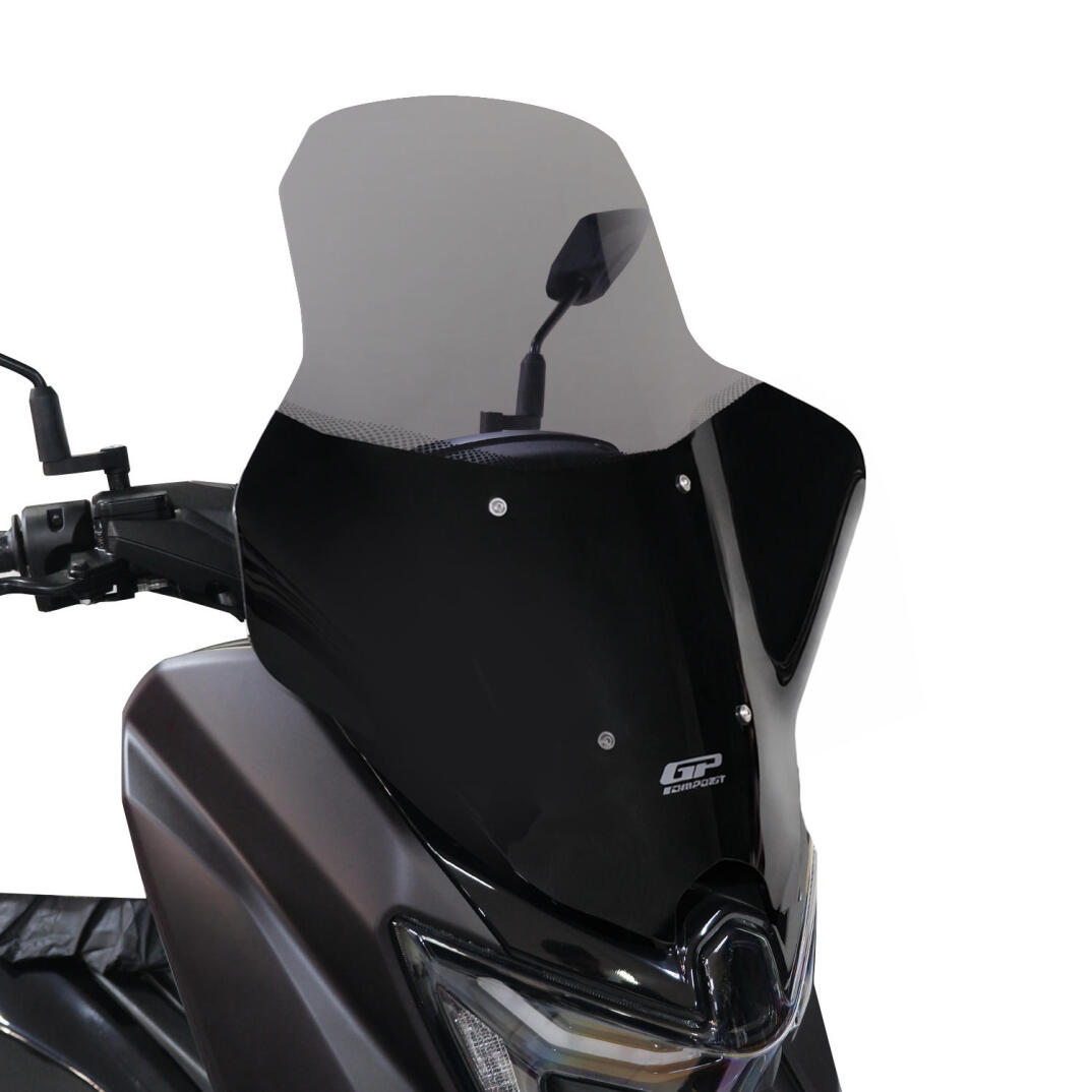 GP Kompozit Yamaha NMAX 125 / 155 2025-2026 Uyumlu Baskılı Ön Cam Füme - 4
