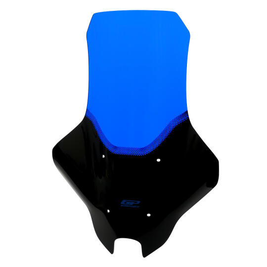 GP Kompozit Yamaha NMAX 125 / 155 2025-2026 Uyumlu Baskılı Ön Cam Mavi (1)