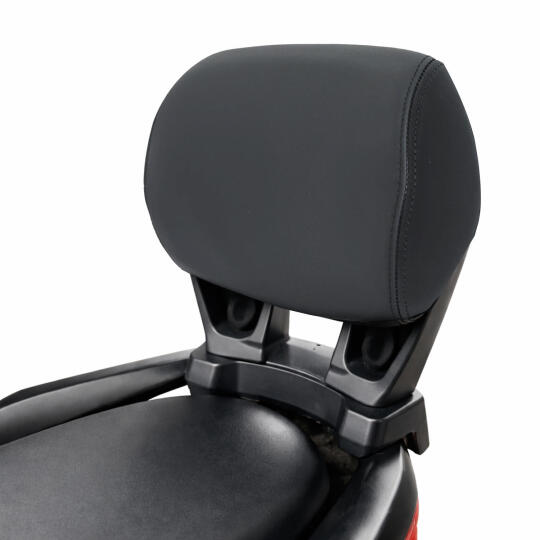 GP Kompozit Yamaha NMAX 125 / 155 2025-2026 Uyumlu Dikişli Sissy Bar Siyah (1)