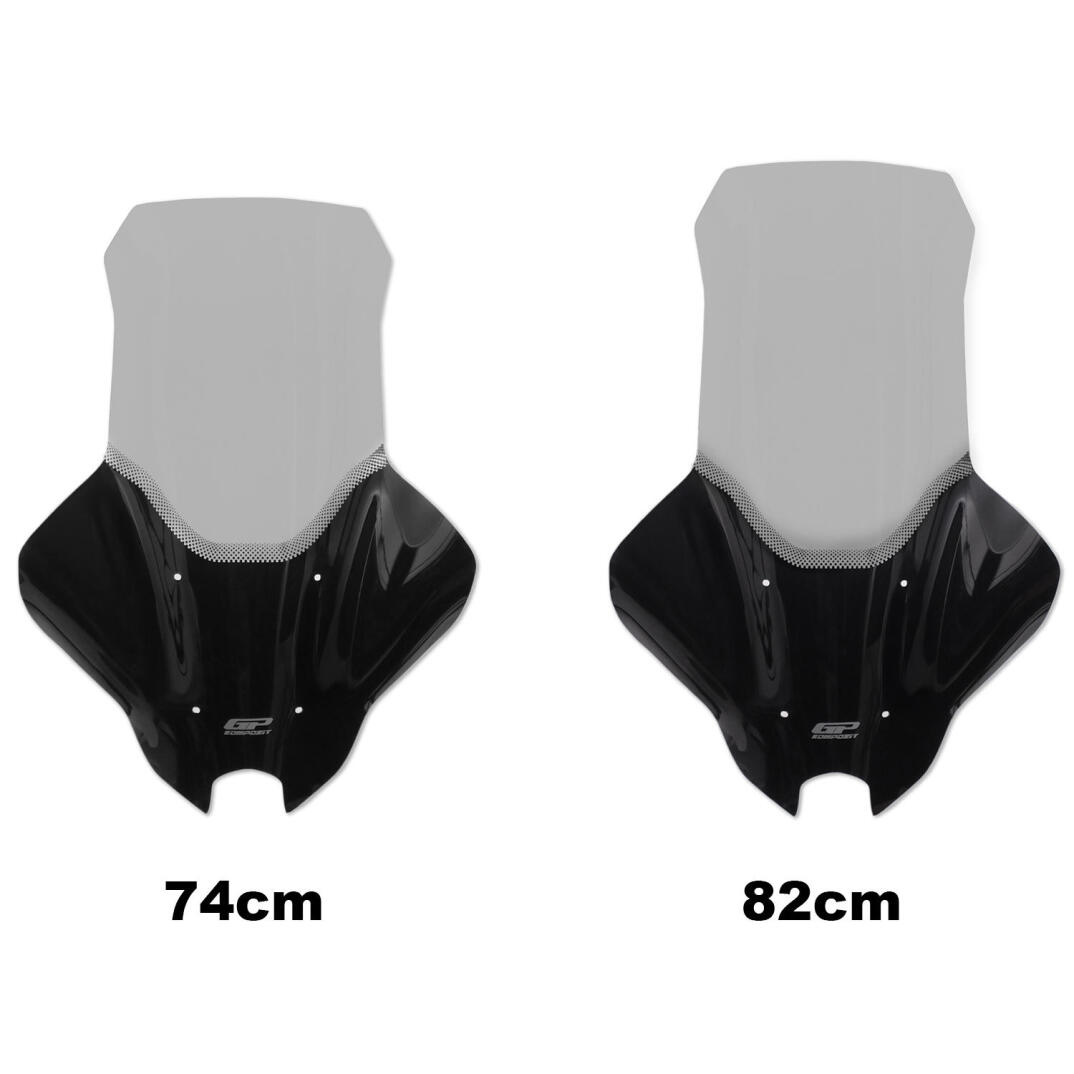 GP Kompozit Yamaha NMAX 125 / 155 2025-2026 Uyumlu Elcikli Tur Camı Füme - 1
