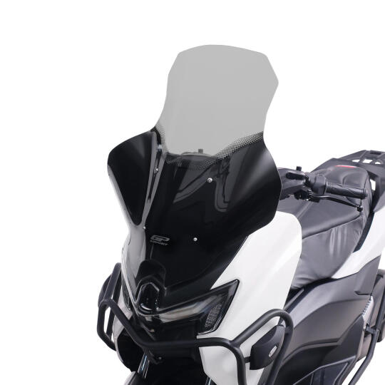GP Kompozit Yamaha NMAX 125 / 155 2025-2026 Uyumlu Elcikli Tur Camı Füme - 3