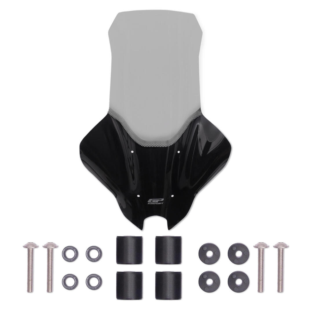 GP Kompozit Yamaha NMAX 125 / 155 2025-2026 Uyumlu Elcikli Tur Camı Füme - 7