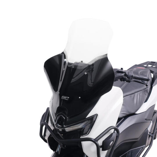 GP Kompozit Yamaha NMAX 125 / 155 2025-2026 Uyumlu Elcikli Tur Camı Şeffaf - 3
