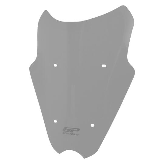 GP Kompozit Yamaha NMAX 125 / 155 2025-2026 Uyumlu Kısa Ön Cam Füme - 3