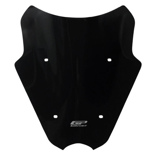 GP Kompozit Yamaha NMAX 125 / 155 2025-2026 Uyumlu Kısa Ön Cam Siyah