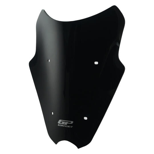 GP Kompozit Yamaha NMAX 125 / 155 2025-2026 Uyumlu Kısa Ön Cam Siyah - 3