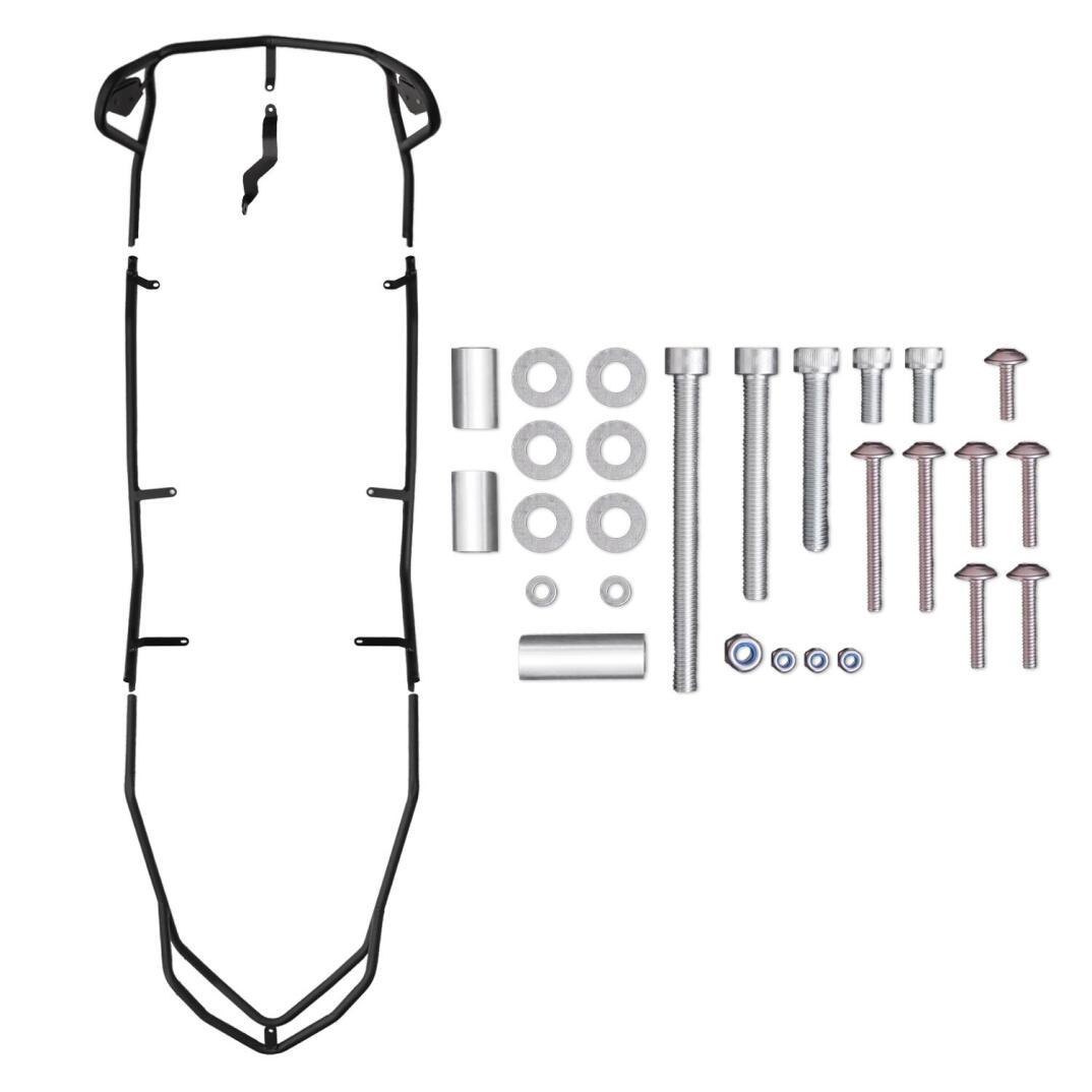 GP Kompozit Yamaha NMAX 125 / 155 2025-2026 Uyumlu Motor Koruma Demiri Siyah - 6