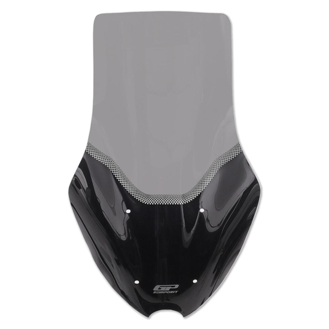 GP Kompozit Yamaha NMAX 125 / 155 2025-2026 Uyumlu Ön Tur Camı Füme - 1