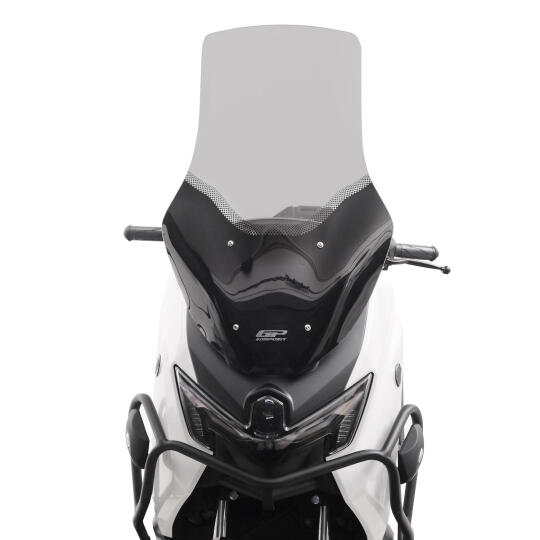 GP Kompozit Yamaha NMAX 125 / 155 2025-2026 Uyumlu Ön Tur Camı Füme (1)