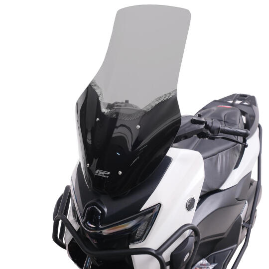 GP Kompozit Yamaha NMAX 125 / 155 2025-2026 Uyumlu Ön Tur Camı Füme - 3