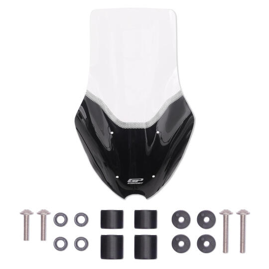 GP Kompozit Yamaha NMAX 125 / 155 2025-2026 Uyumlu Ön Tur Camı Şeffaf - 5