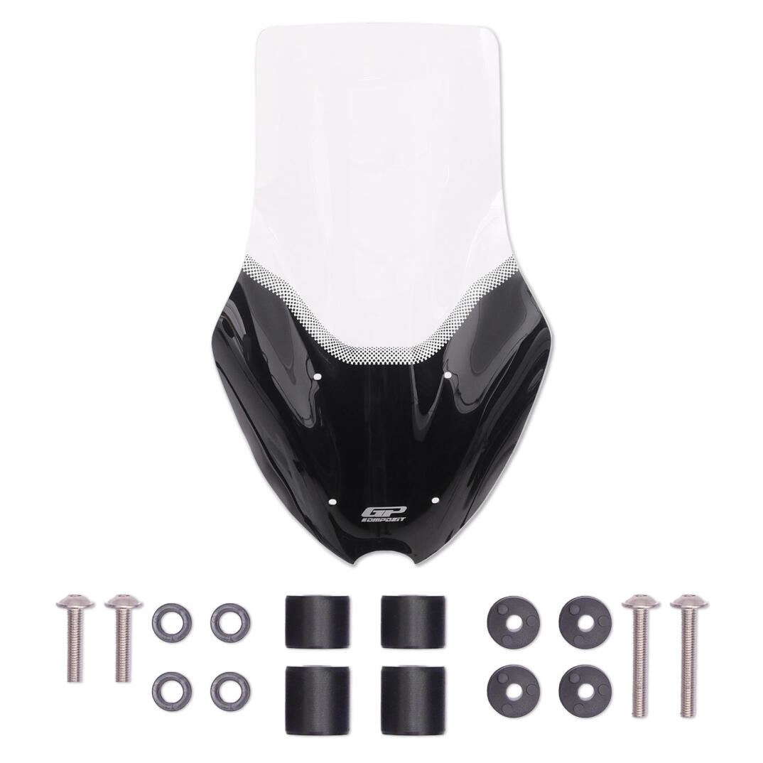GP Kompozit Yamaha NMAX 125 / 155 2025-2026 Uyumlu Ön Tur Camı Şeffaf - 5