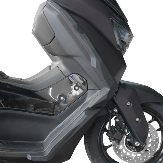 GP Kompozit Yamaha NMAX 125 / 155 2025-2026 Uyumlu Üst Bacak Koruma Siyah - 3