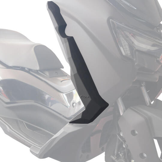 GP Kompozit Yamaha NMAX 125 / 155 2025-2026 Uyumlu Üst Bacak Koruma Siyah - 5