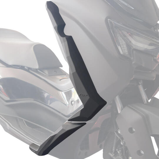 GP Kompozit Yamaha NMAX 125 / 155 2025-2026 Uyumlu Üst/Alt Bacak ve Grenaj Koruma Seti Siyah - 5